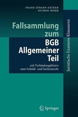 bokomslag Fallsammlung zum BGB Allgemeiner Teil