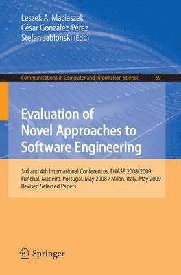 bokomslag Evaluation of Novel Approaches to Software Engineering