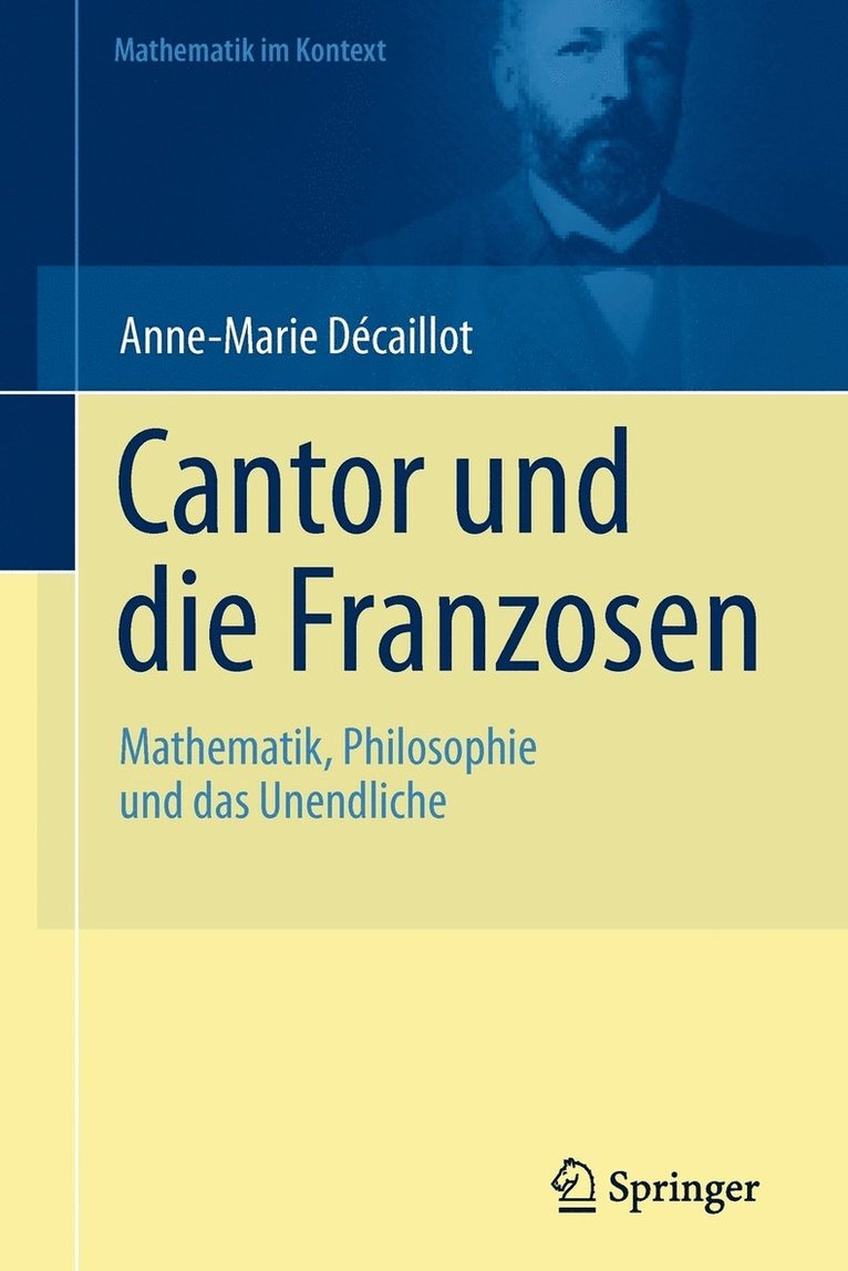 Anne-Marie Décaillot - Cantor und die Franzosen, Häftad
