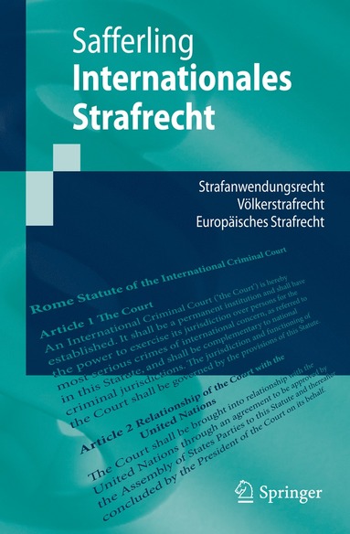 bokomslag Internationales Strafrecht