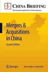 bokomslag Mergers & Acquisitions in China