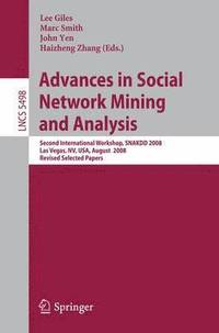 bokomslag Advances in Social Network Mining and Analysis