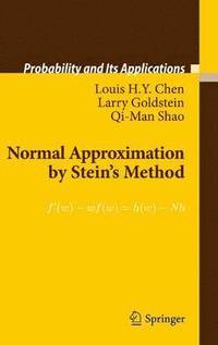 bokomslag Normal Approximation by Steins Method