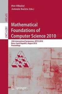 bokomslag Mathematical Foundations of Computer Science 2010