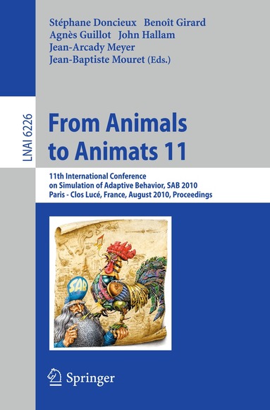 Stephane Doncieux, Benoit Girard, Agnes Guillot, John Hallam, Jean-Arcady Meyer, Jean-Baptiste Mouret - From Animals to Animats 11, Häftad