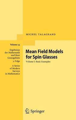 bokomslag Mean Field Models for Spin Glasses