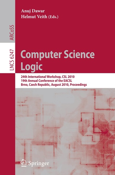 Anuj Dawar, Helmut Veith - Computer Science Logic, Häftad