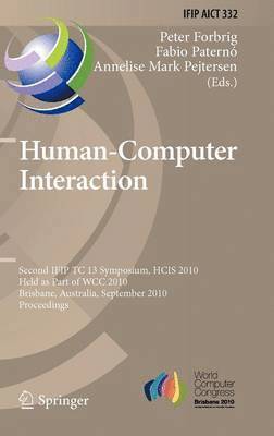Peter Forbrig, Fabio Paternó, Annelise Mark Pejtersen - Human-Computer Interaction, Inbunden