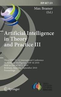 bokomslag Artificial Intelligence in Theory and Practice III