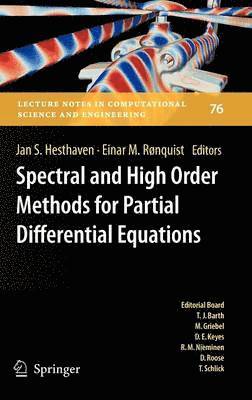 Spectral and High Order Methods for Partial Differential Equations 1