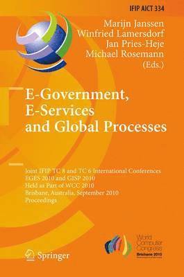 E-Government, E-Services and Global Processes 1