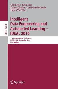 bokomslag Intelligent Data Engineering and Automated Learning -- IDEAL 2010