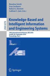 bokomslag Knowledge-Based and Intelligent Information and Engineering Systems