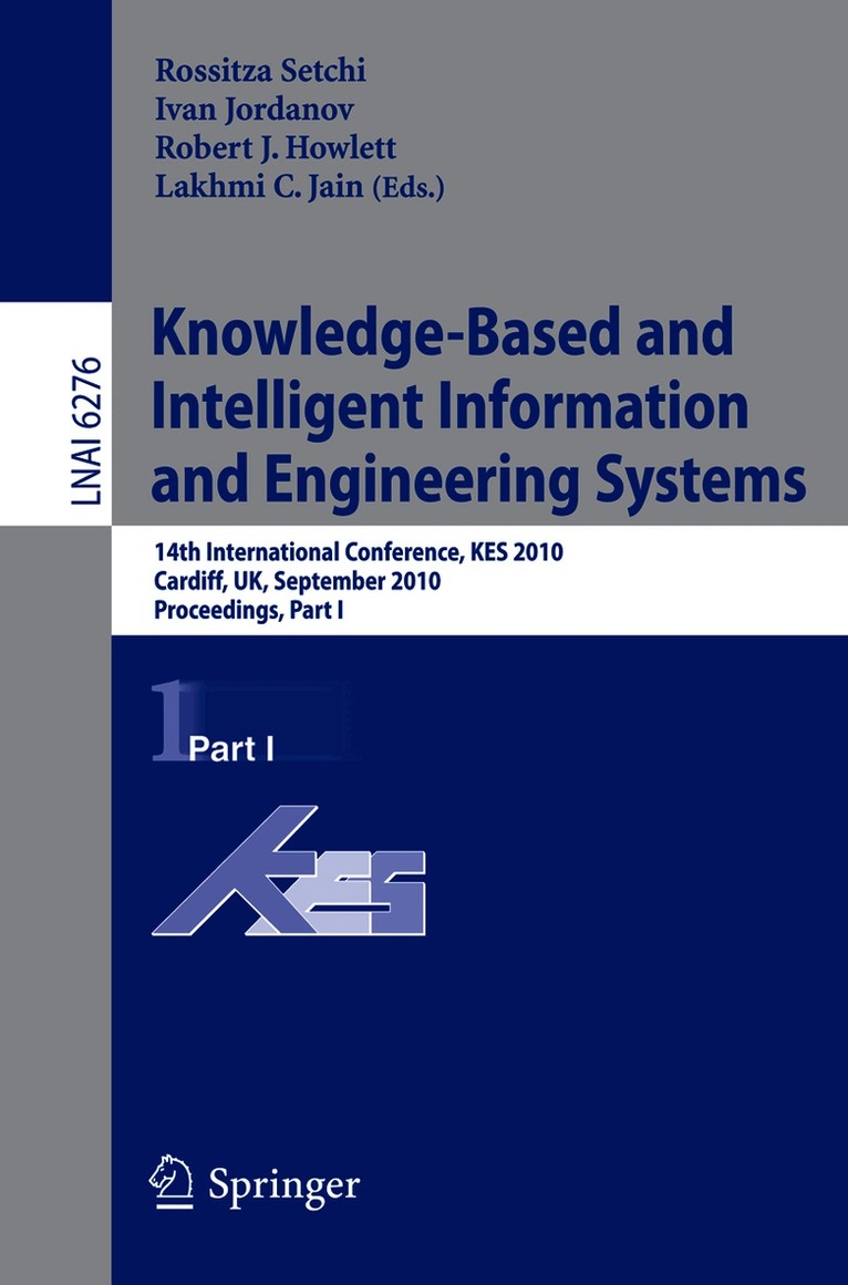 Rossitza Setchi, Ivan Jordanov - Knowledge-Based and Intelligent Information and Engineering Systems, Häftad
