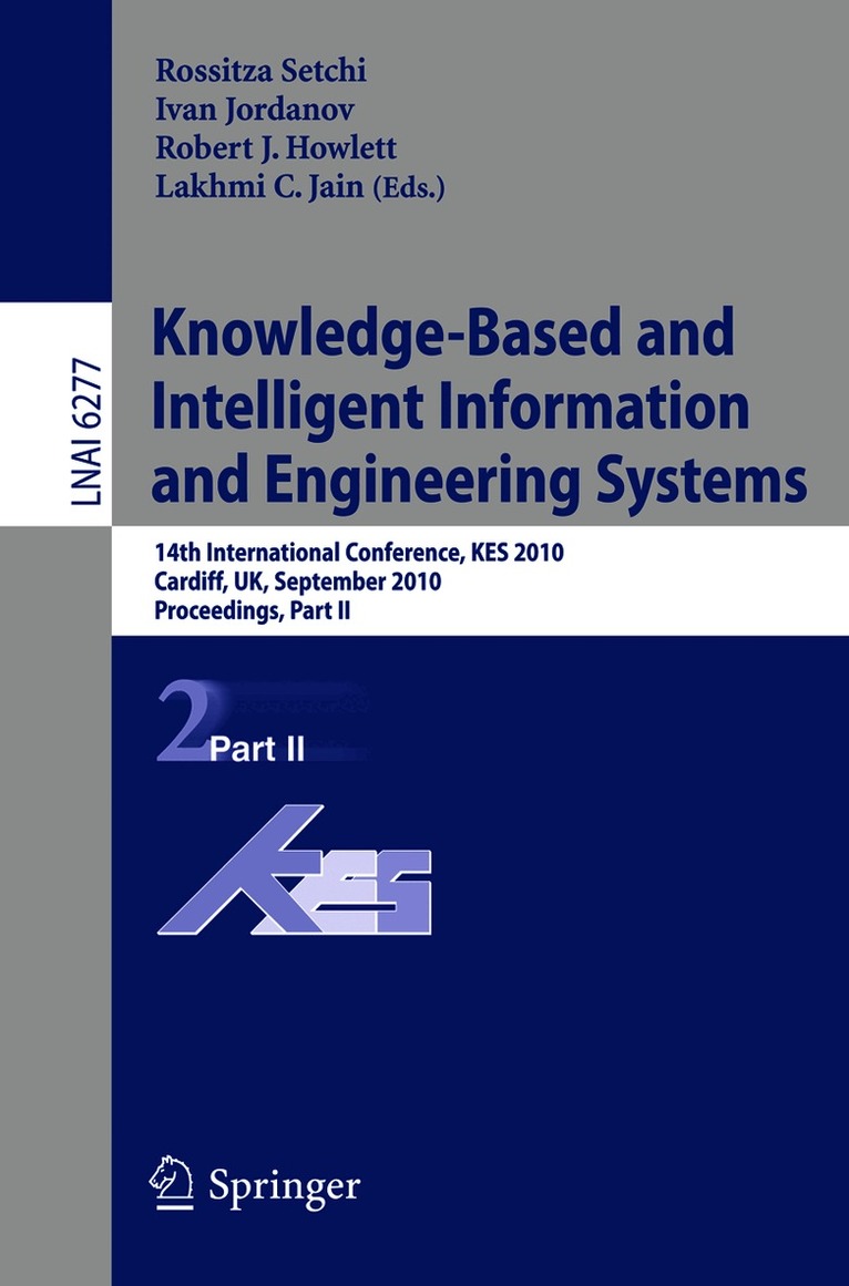 Knowledge-Based and Intelligent Information and Engineering Systems