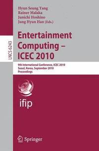 bokomslag Entertainment Computing - ICEC 2010