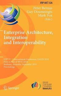 bokomslag Enterprise Architecture, Integration and Interoperability