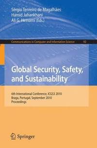 bokomslag Global Security, Safety, and Sustainability