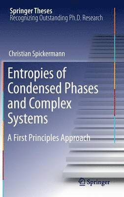 Christian Spickermann - Entropies of Condensed Phases and Complex Systems, Inbunden