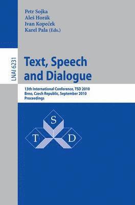 Text, Speech and Dialogue 1