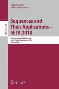 bokomslag Sequences and Their Applications - SETA 2010