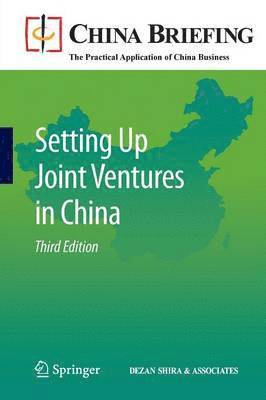 Setting Up Joint Ventures in China 1