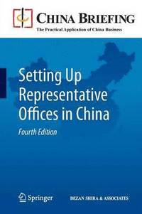bokomslag Setting Up Representative Offices in China