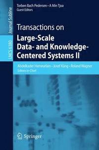 bokomslag Transactions on Large-Scale Data- and Knowledge-Centered Systems II