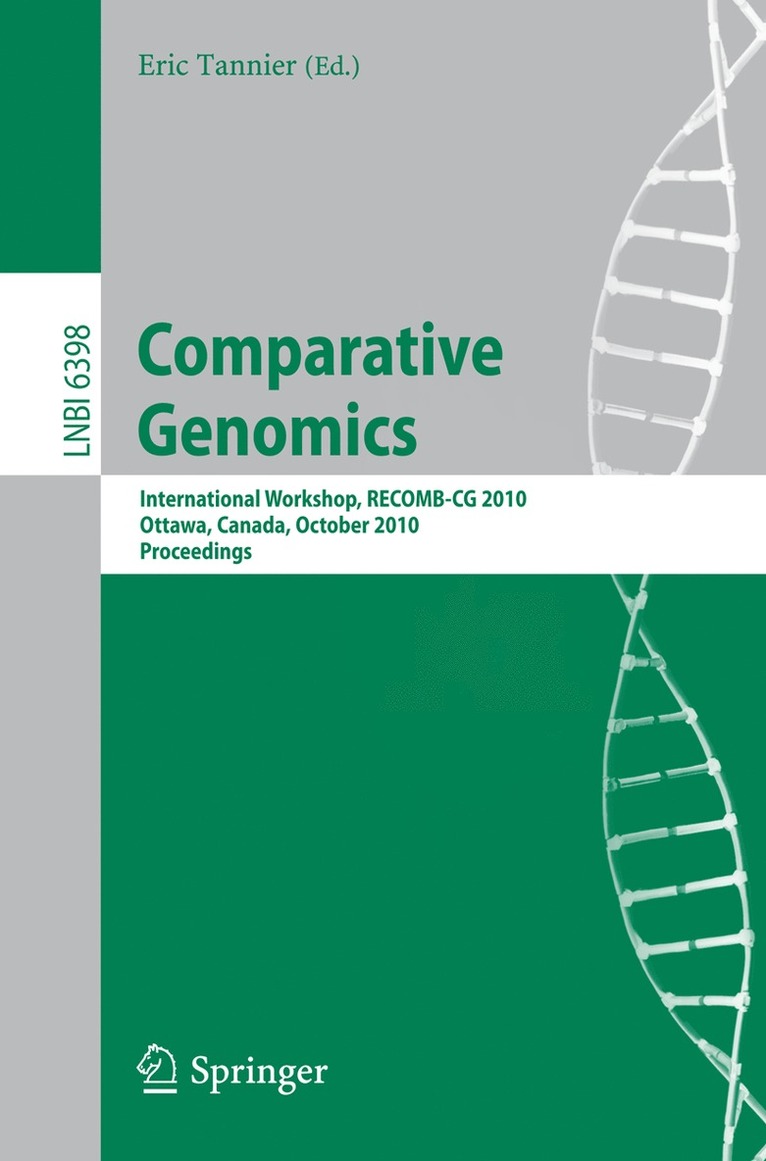 Eric Tannier - Comparative Genomics, Häftad