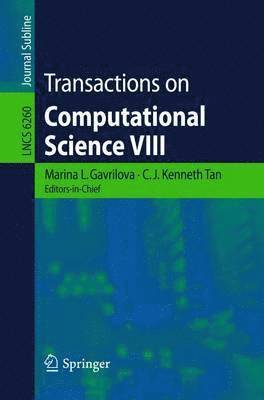 C. J. Kenneth Tan - Transactions on Computational Science VIII, Häftad