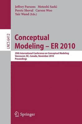 bokomslag Conceptual Modeling  ER 2010