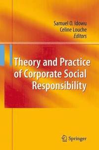 bokomslag Theory and Practice of Corporate Social Responsibility