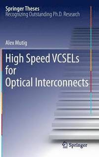 bokomslag High Speed VCSELs for Optical Interconnects