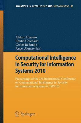 bokomslag Computational Intelligence in Security for Information Systems 2010