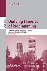 bokomslag Unifying Theories of Programming