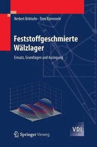 bokomslag Feststoffgeschmierte Wälzlager