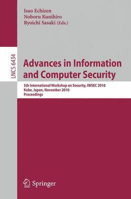 Advances in Information and Computer Security 1