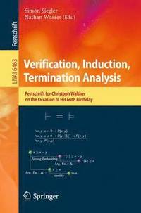 bokomslag Verification, Induction, Termination Analysis