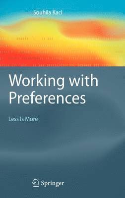 bokomslag Working with Preferences: Less Is More