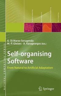 bokomslag Self-organising Software