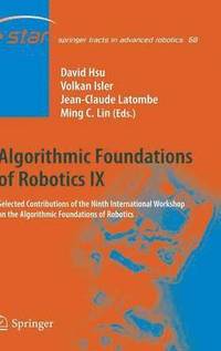 bokomslag Algorithmic Foundations of Robotics IX