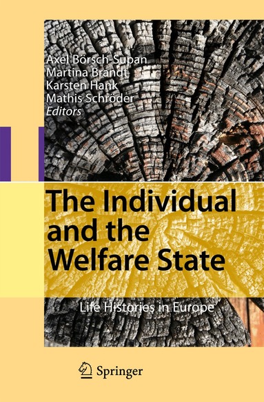Axel Börsch-Supan, Martina Brandt, Karsten Hank, Mathis Schröder - Individual and the Welfare State, Inbunden