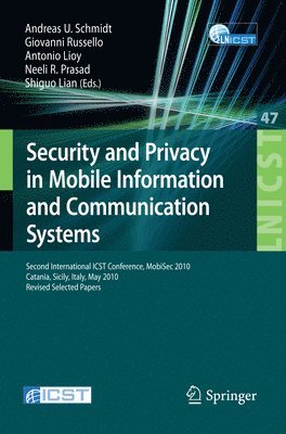 bokomslag Security and Privacy in Mobile Information and Communication Systems