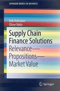 bokomslag Supply Chain Finance Solutions