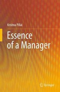 bokomslag Essence of a Manager