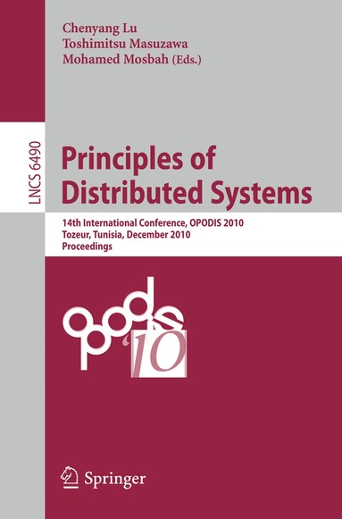 Chenyang Lu, Toshimitsu Masuzawa, Mohamed Mosbah - Principles of Distributed Systems, Häftad