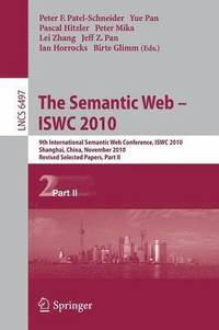 bokomslag The Semantic Web - ISWC 2010