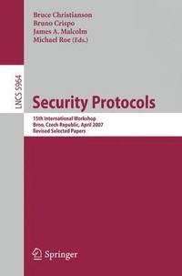 bokomslag Security Protocols