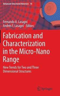 bokomslag Fabrication and Characterization in the Micro-Nano Range