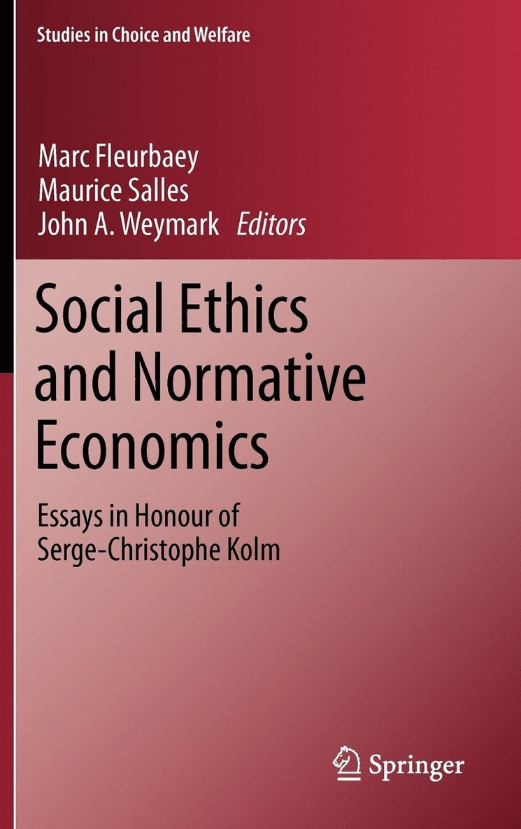 Social Ethics and Normative Economics